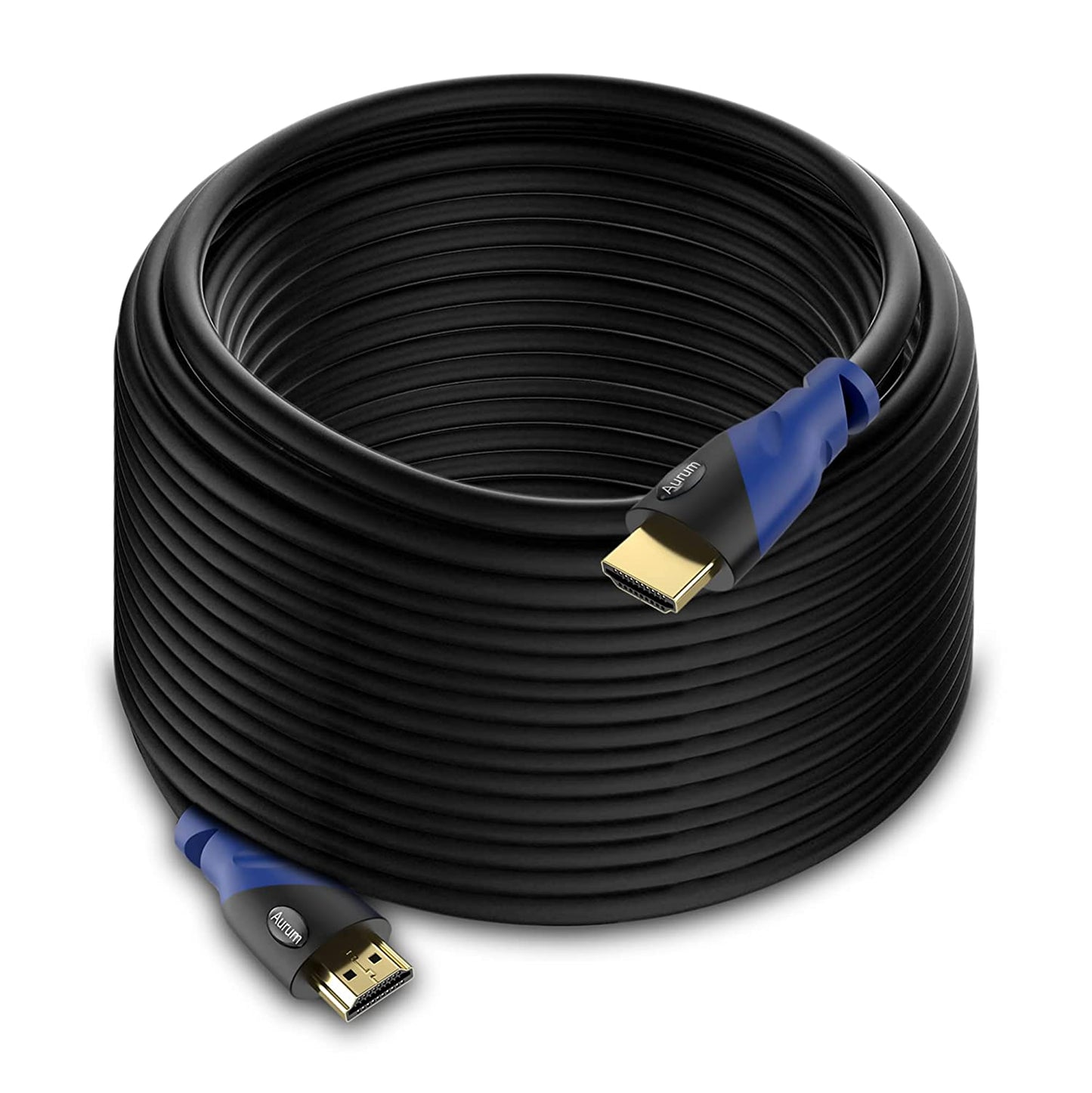 50ft High-Speed 4K HDMI Cable with Ethernet, 4K@60Hz, UHD Resolution, ARC, 3D, CL3 Certified - Compatible with HDTV, PC, Laptop, PS3, Xbox, Blu-Ray