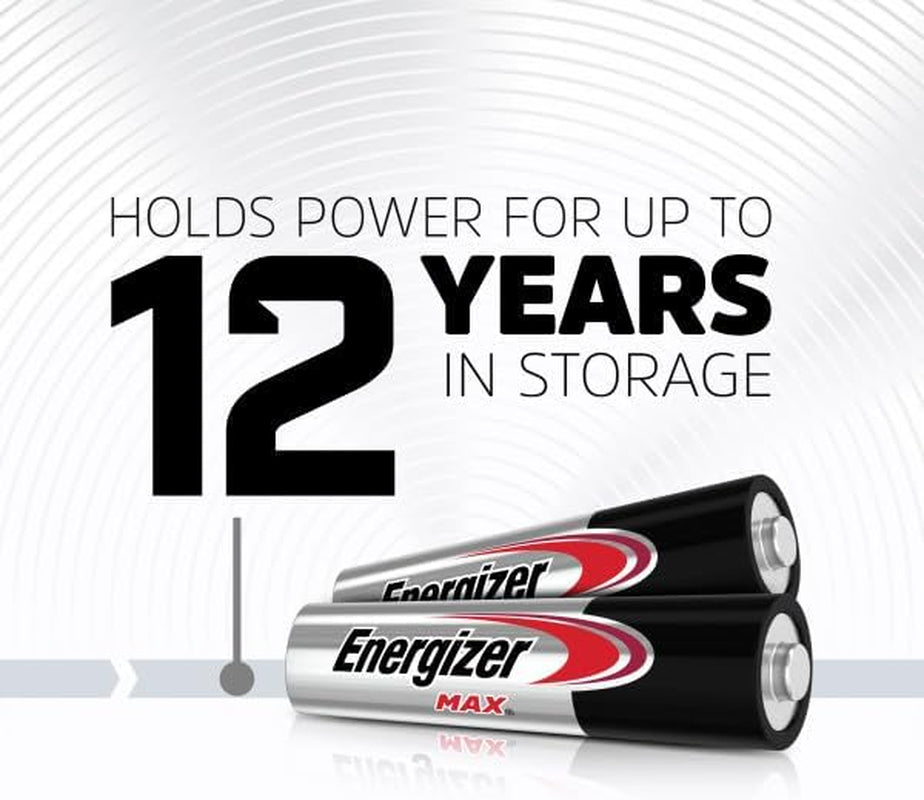 AA and AAA Battery Combo Pack, 48 Count - Includes 24 Max AA and 24 Max AAA Batteries