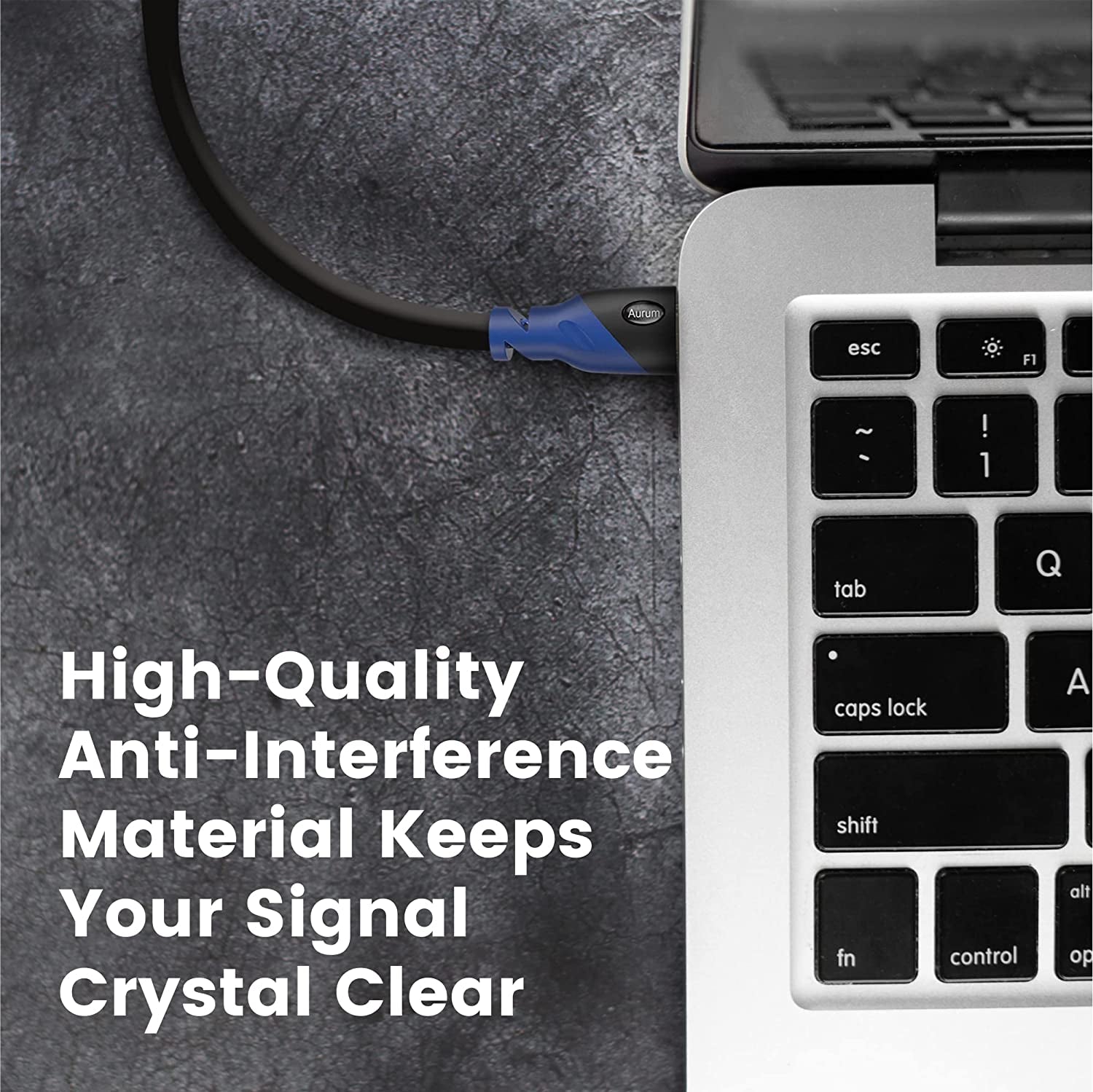 50ft High-Speed 4K HDMI Cable with Ethernet, 4K@60Hz, UHD Resolution, ARC, 3D, CL3 Certified - Compatible with HDTV, PC, Laptop, PS3, Xbox, Blu-Ray