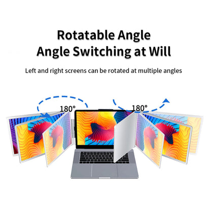 12-Inch Dual Monitor Screen Extender for Laptops - 1920x1080 HD IPS LCD Compatible with MacBook and Huawei