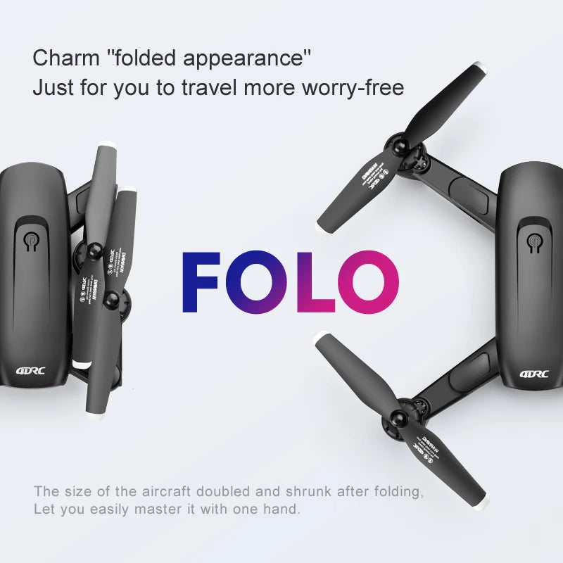 F6 Professional GPS Drone with 4K HD Camera, Follow Me Mode, Optical Flow, and Foldable Design