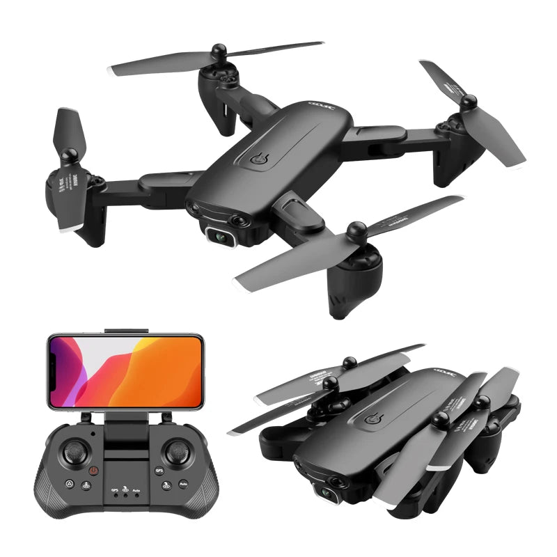 F6 Professional GPS Drone with 4K HD Camera, Follow Me Mode, Optical Flow, and Foldable Design